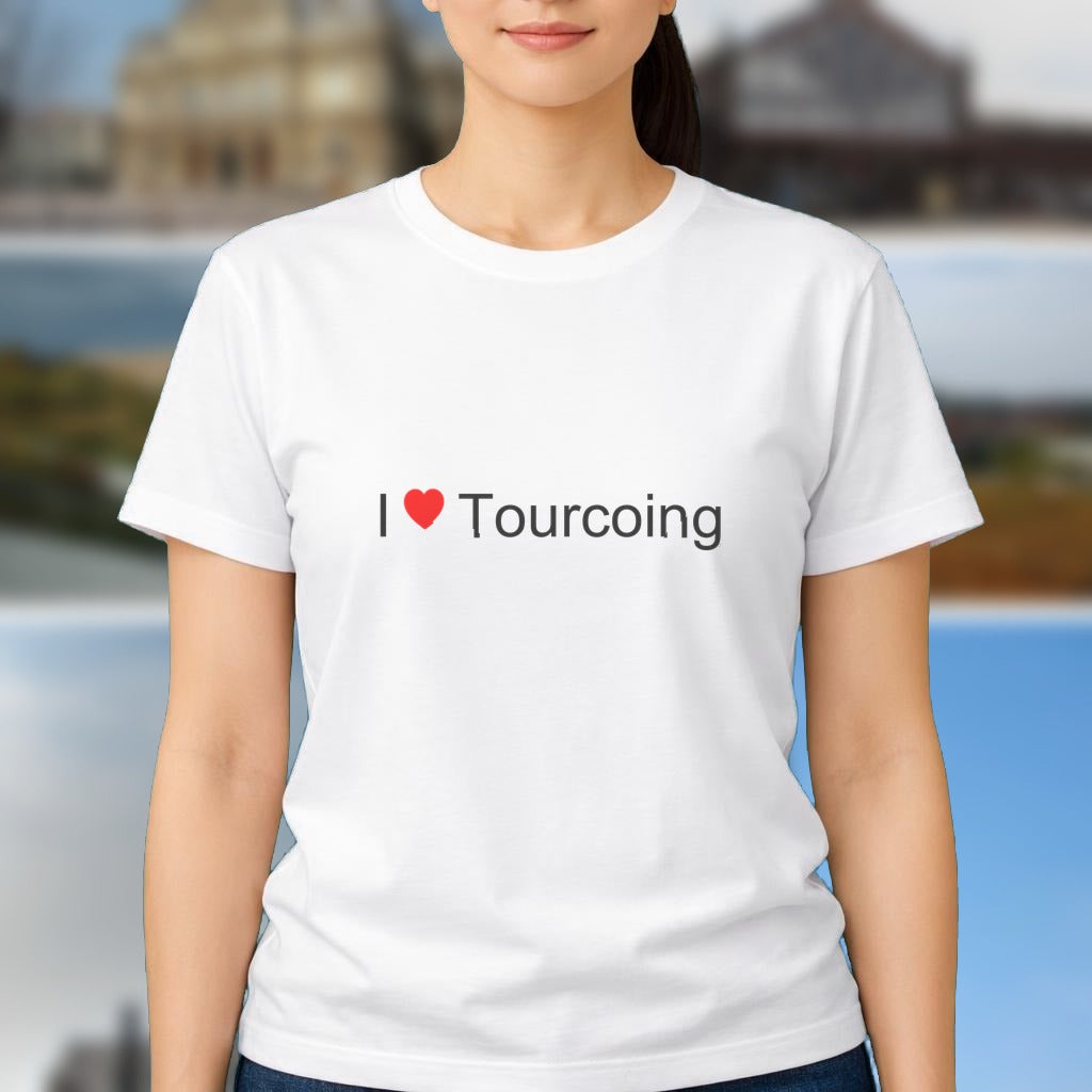 T-shirt I love tourcoing