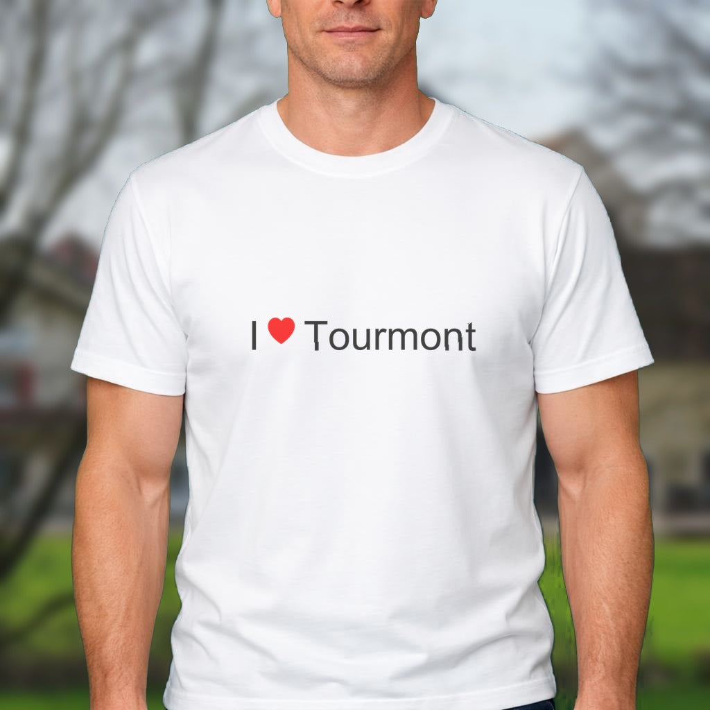 T-shirt I love tourmont