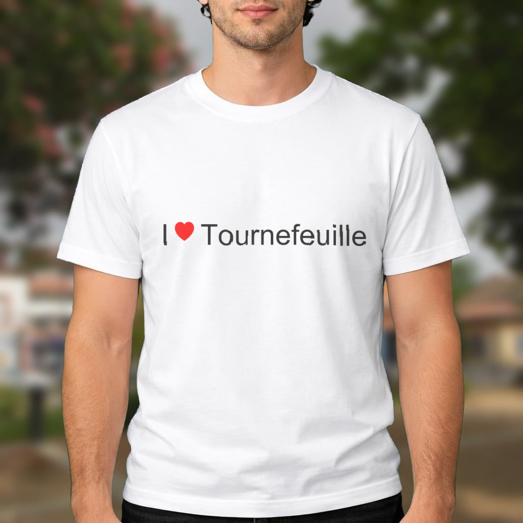 T-shirt I love tournefeuille
