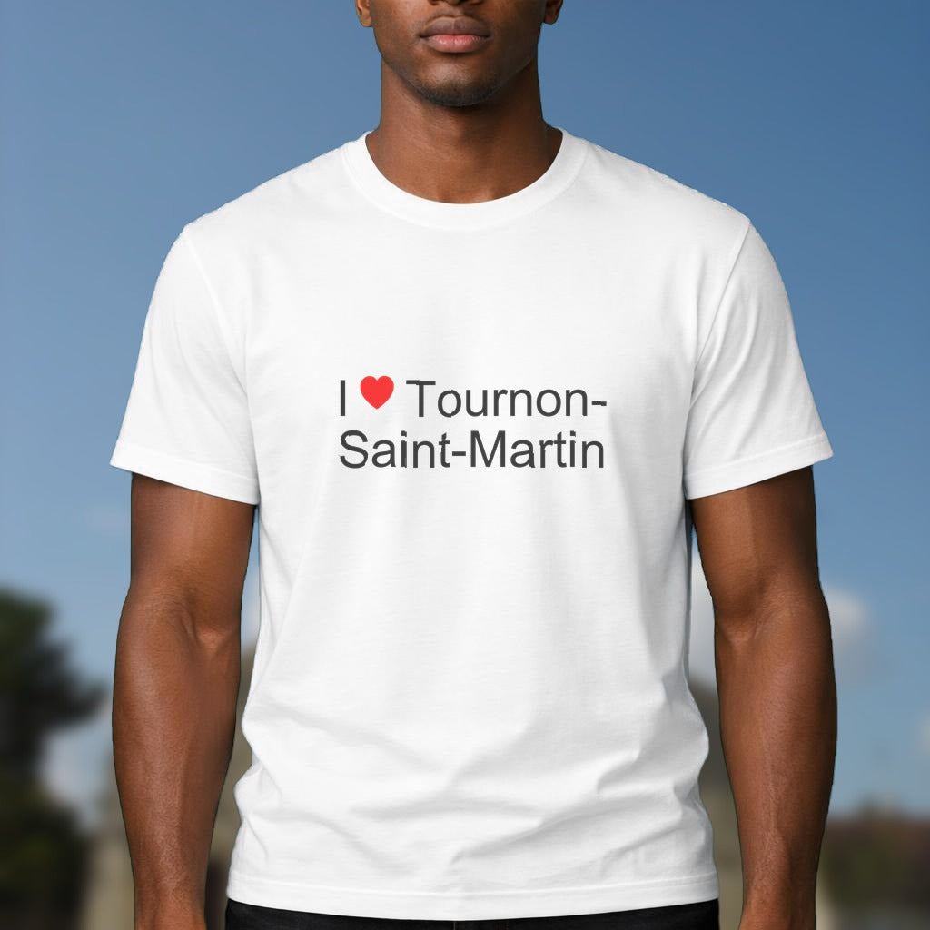 T-shirt I love tournon-saint-martin