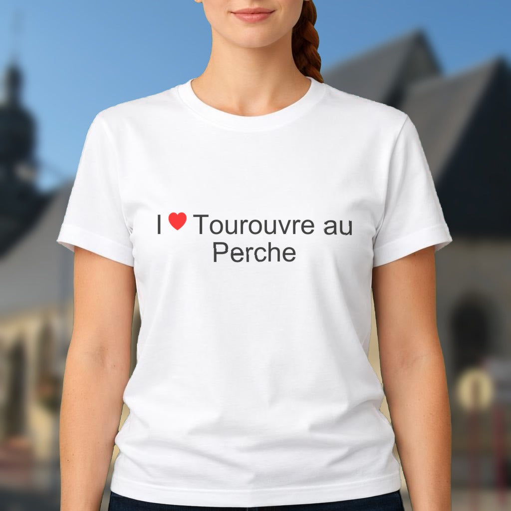 T-shirt I love tourouvre au perche
