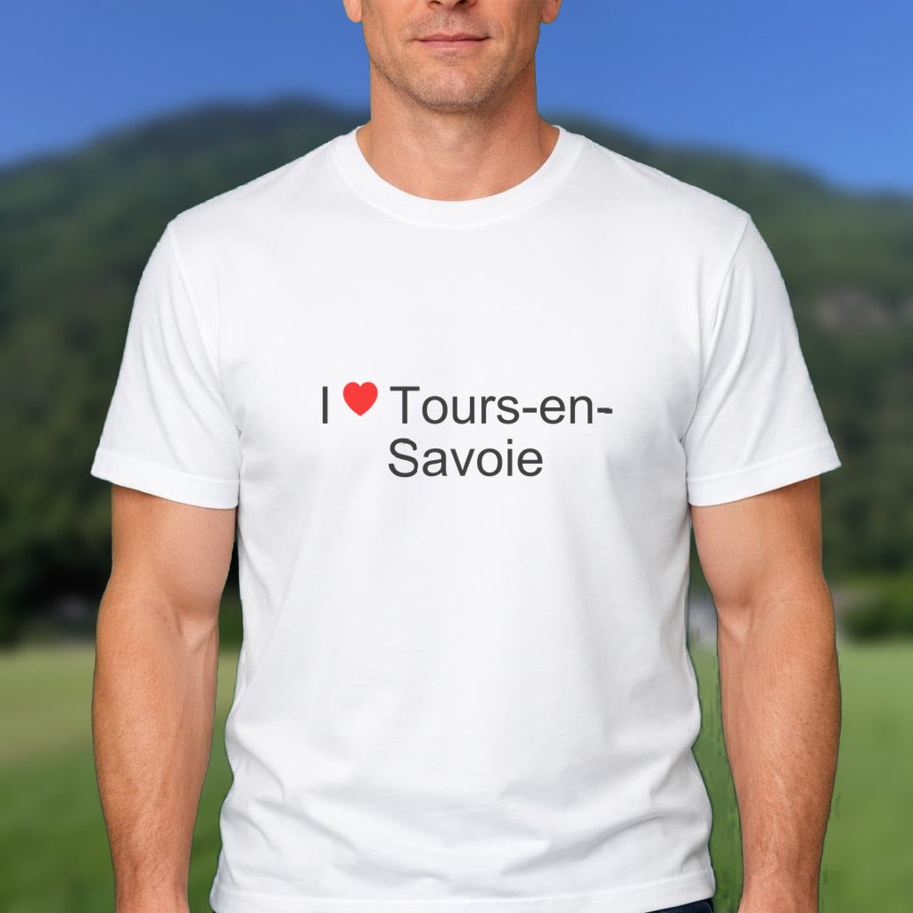 T-shirt I love tours-en-savoie