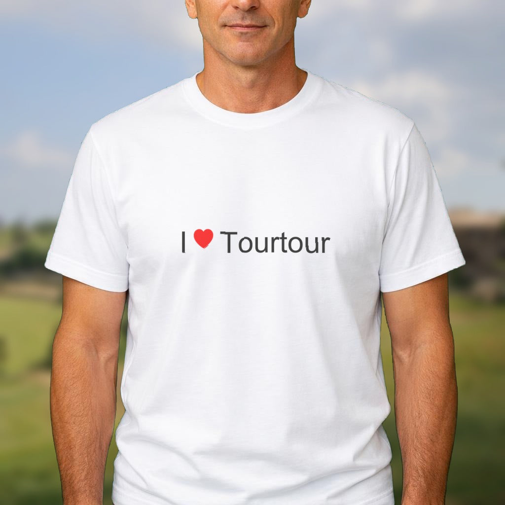 T-shirt I love tourtour