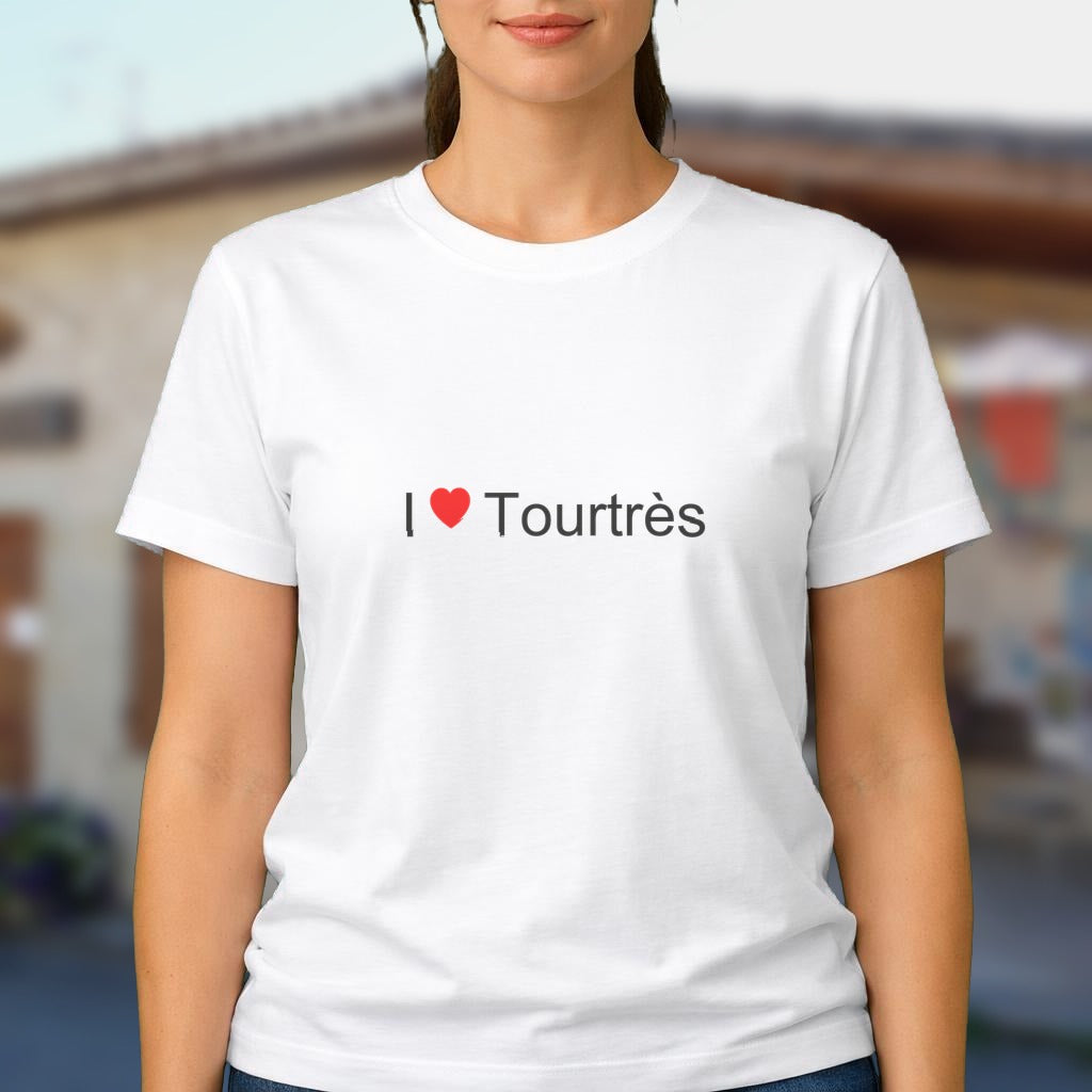 T-shirt I love tourtrès