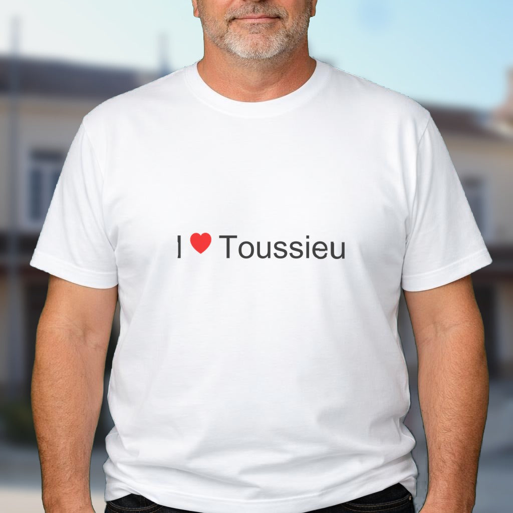 T-shirt I love toussieu