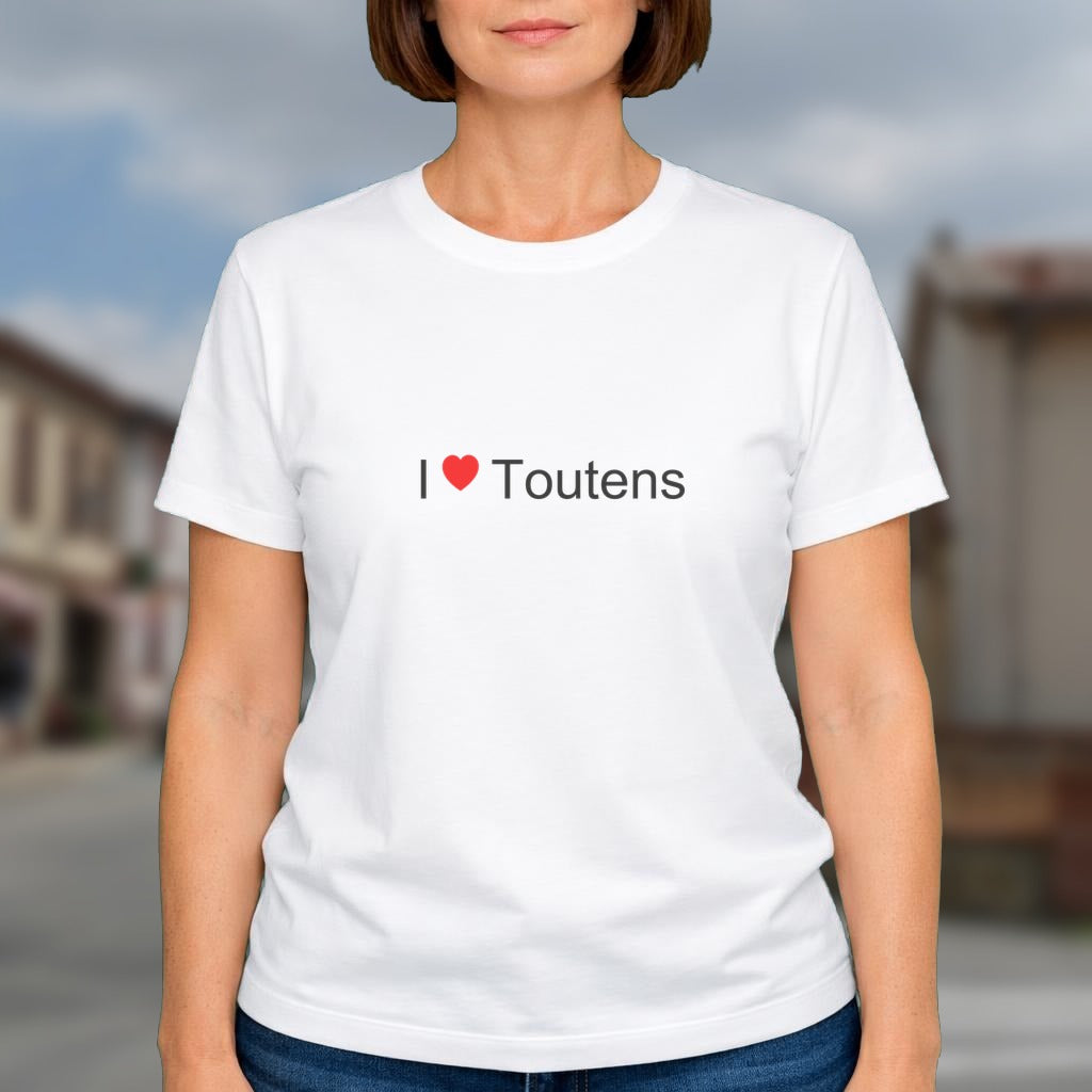 T-shirt I love toutens