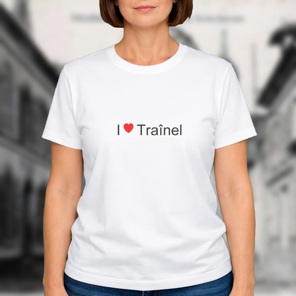 T-shirt I love traînel