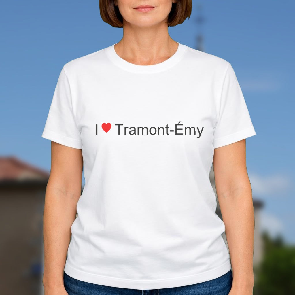 T-shirt I love tramont-émy