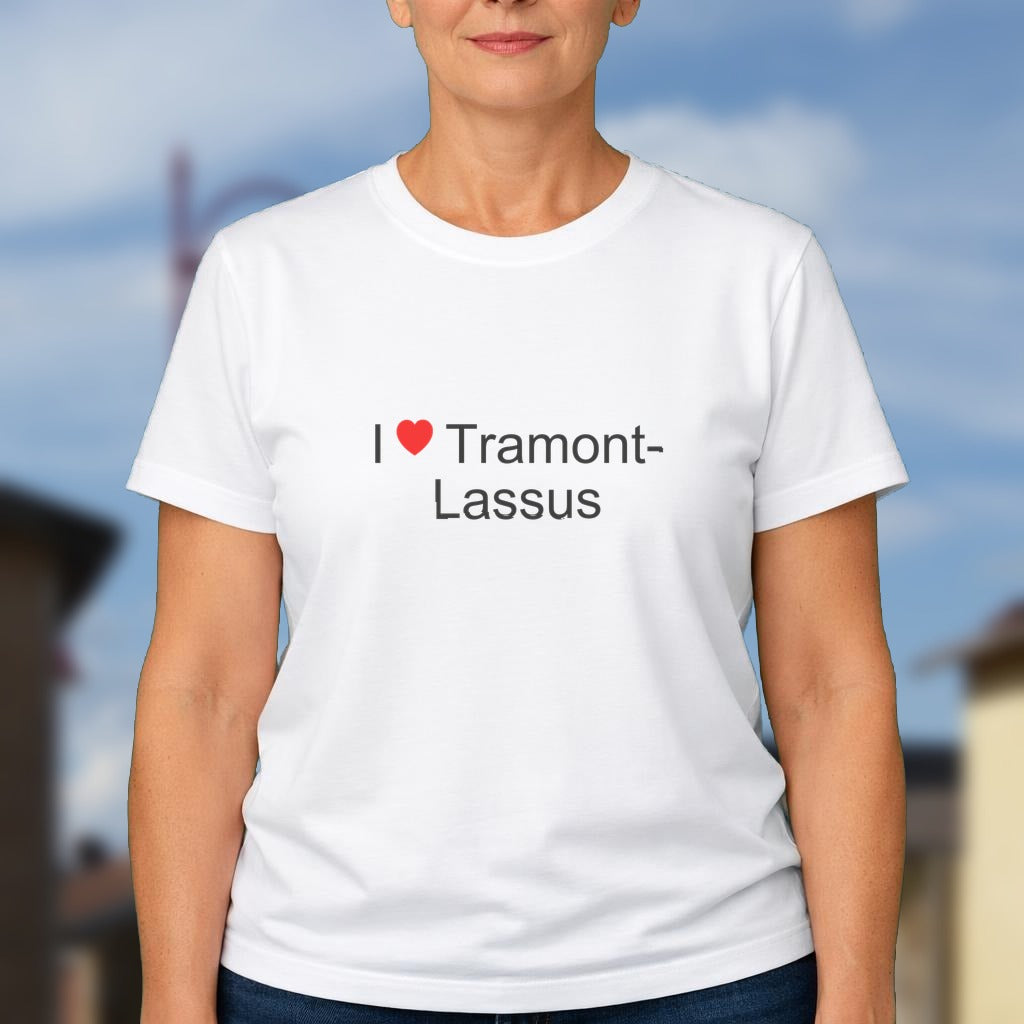 T-shirt I love tramont-lassus
