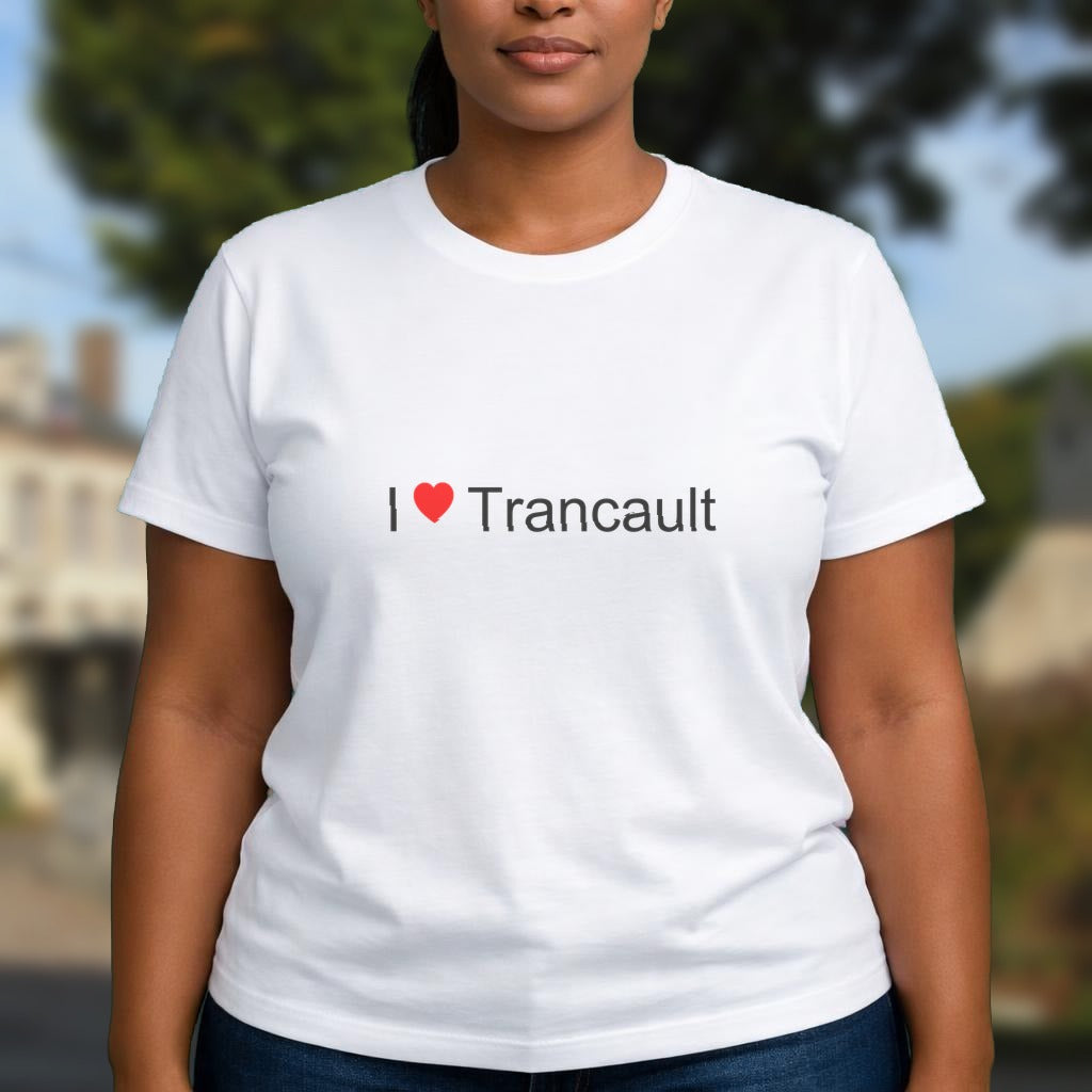 T-shirt I love trancault