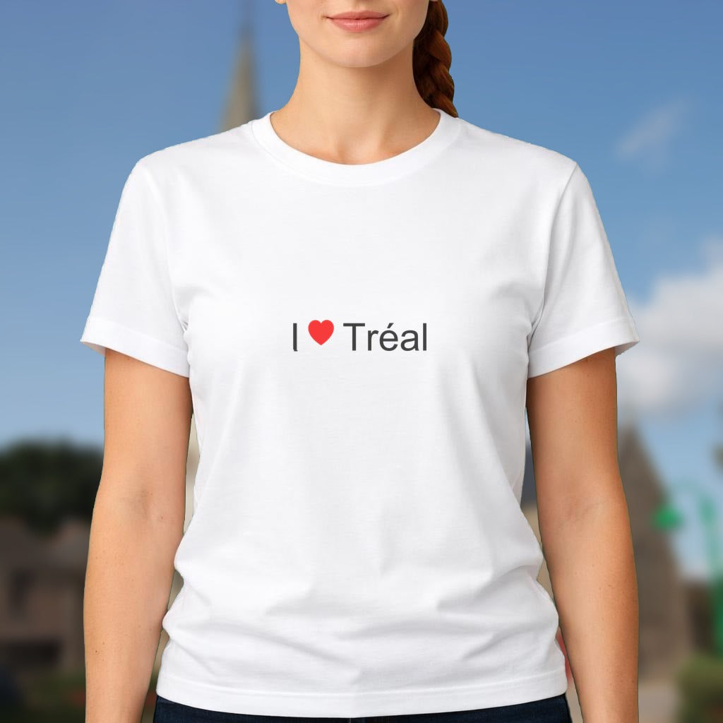 T-shirt I love tréal