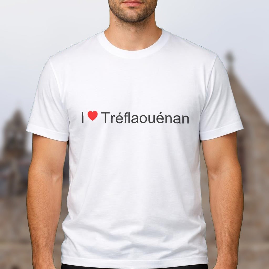 T-shirt I love tréflaouénan