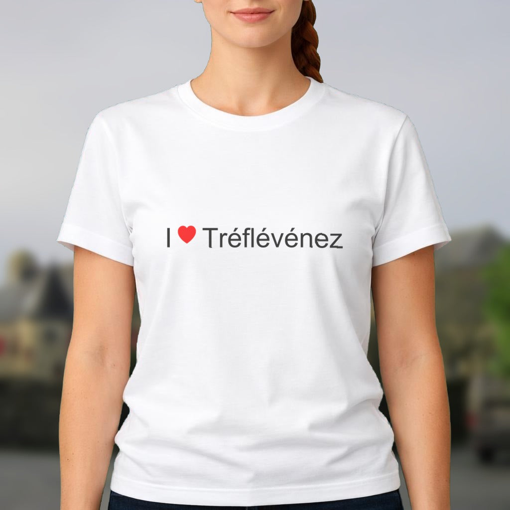 T-shirt I love tréflévénez