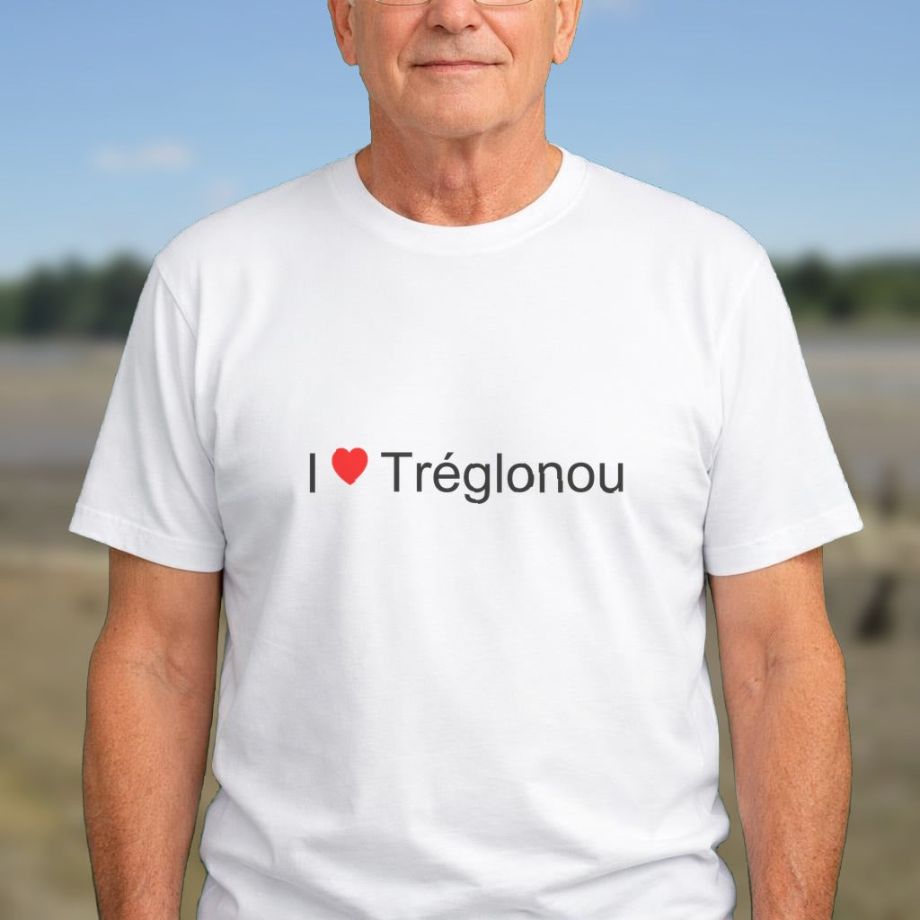 T-shirt I love tréglonou
