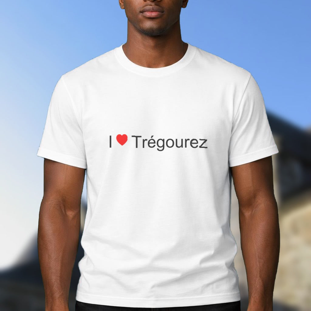 T-shirt I love trégourez