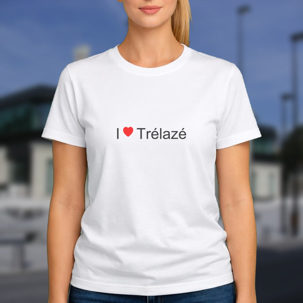 T-shirt I love trélazé