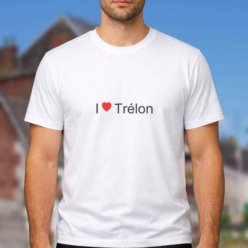 T-shirt I love trélon