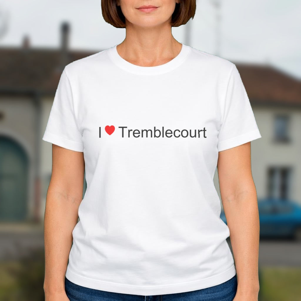 T-shirt I love tremblecourt