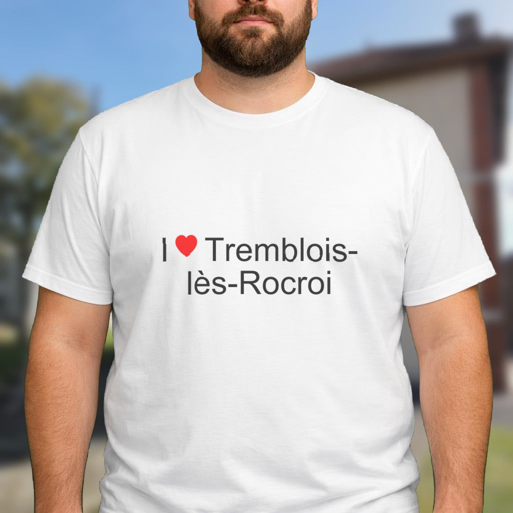 T-shirt I love tremblois-lès-rocroi