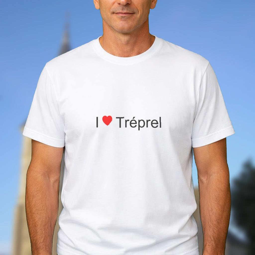 T-shirt I love tréprel