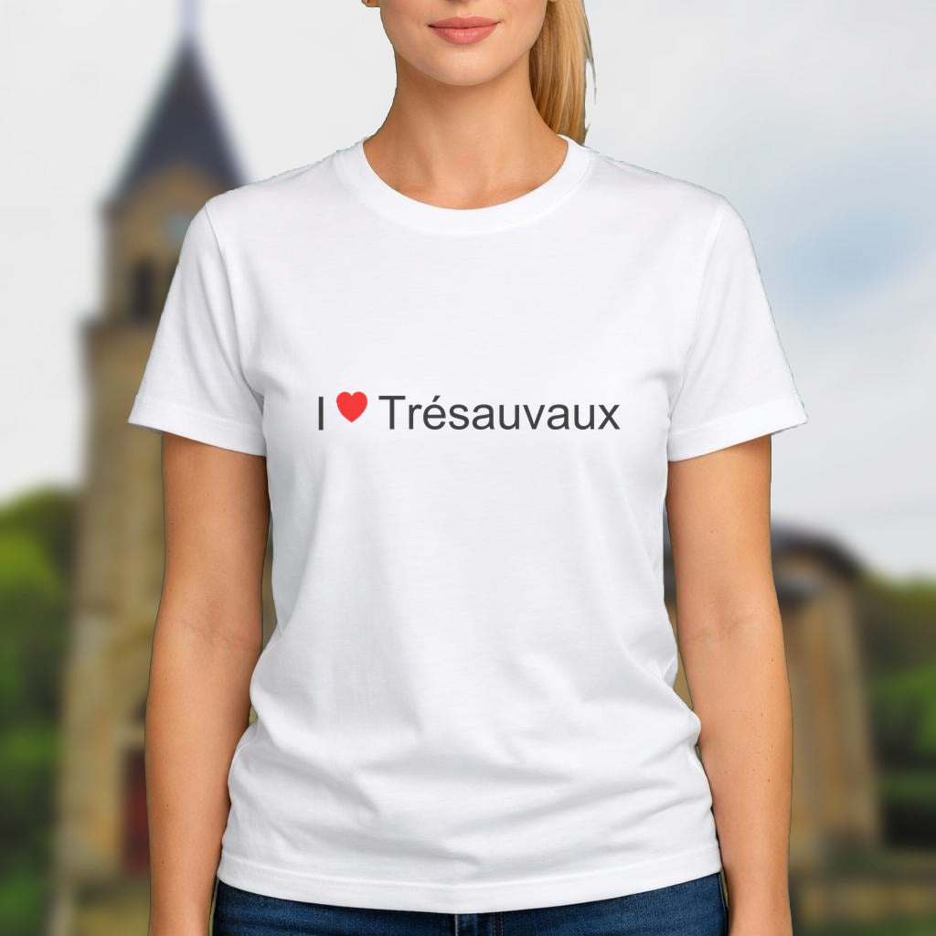 T-shirt I love trésauvaux