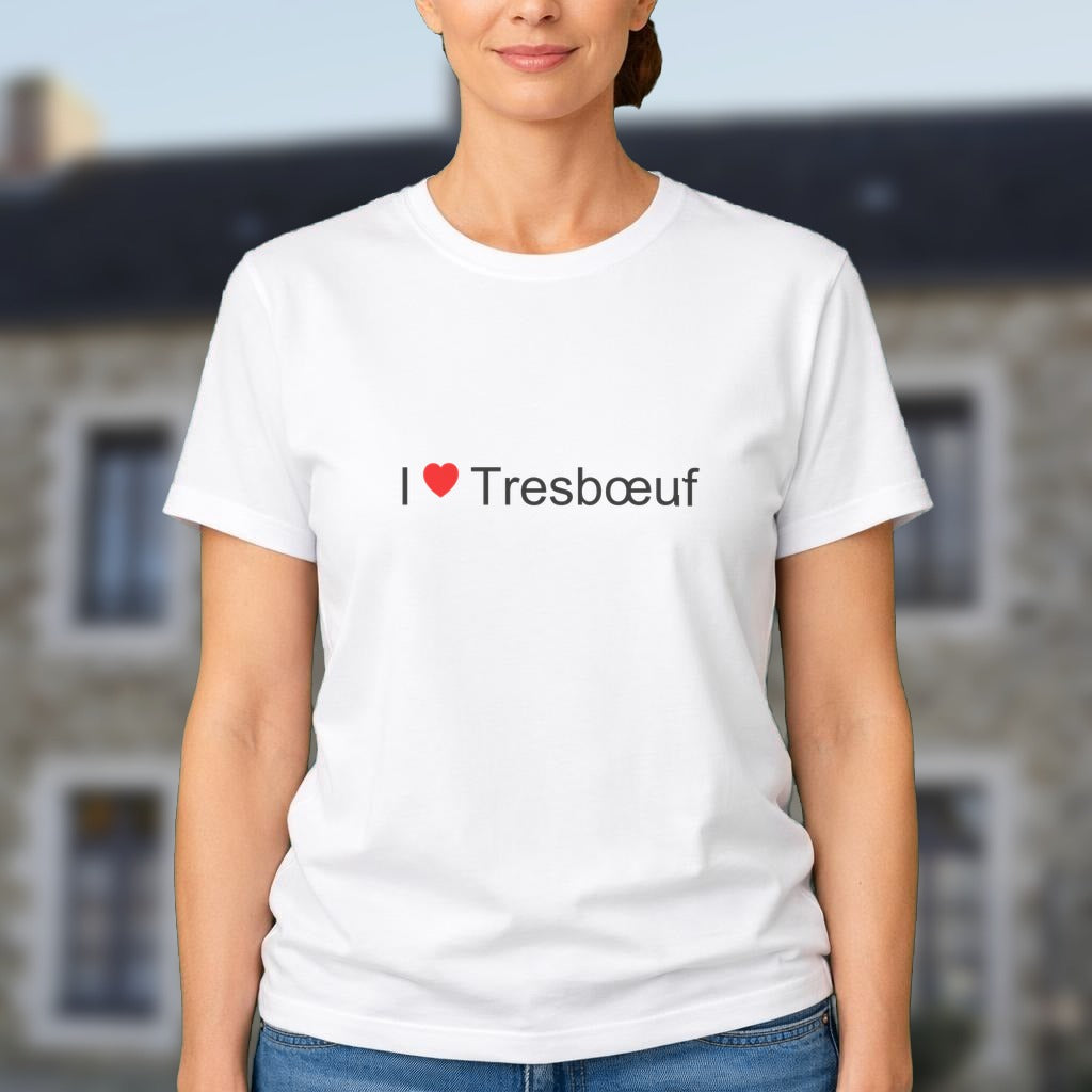T-shirt I love tresbœuf