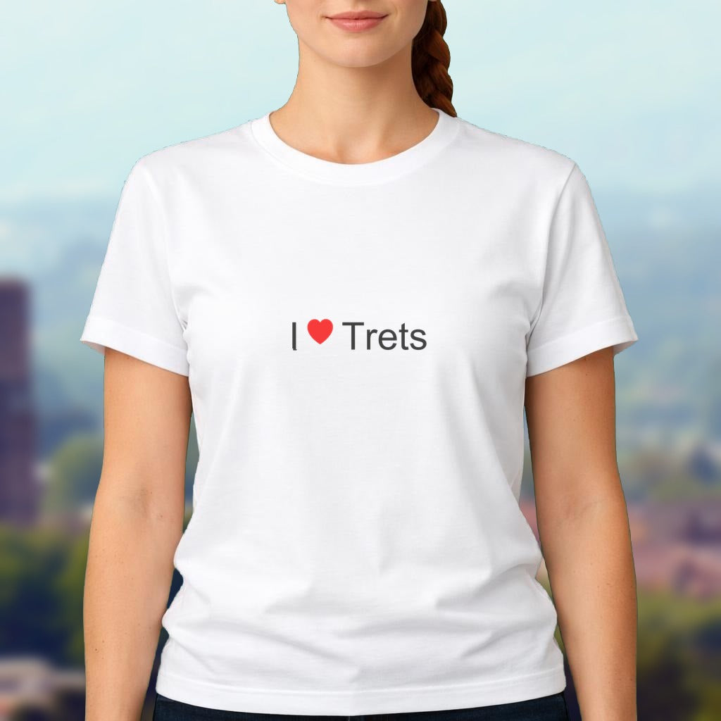 T-shirt I love trets
