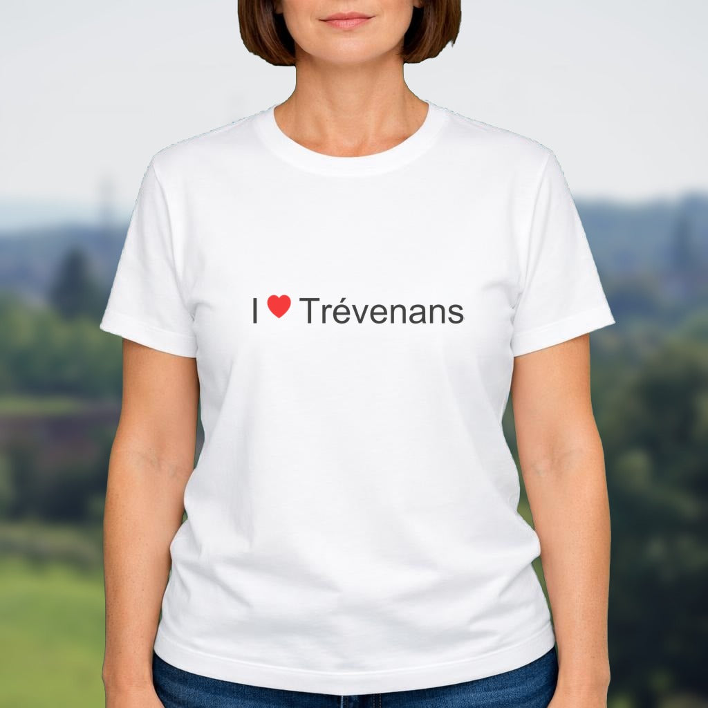 T-shirt I love trévenans