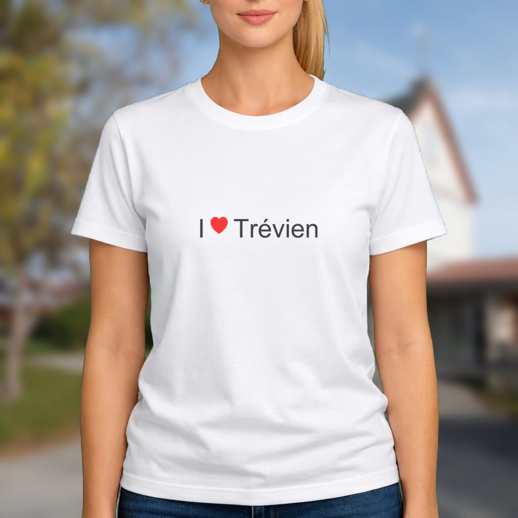 T-shirt I love trévien