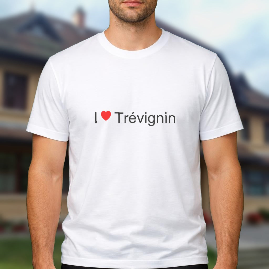 T-shirt I love trévignin