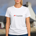T-shirt I love trézilidé