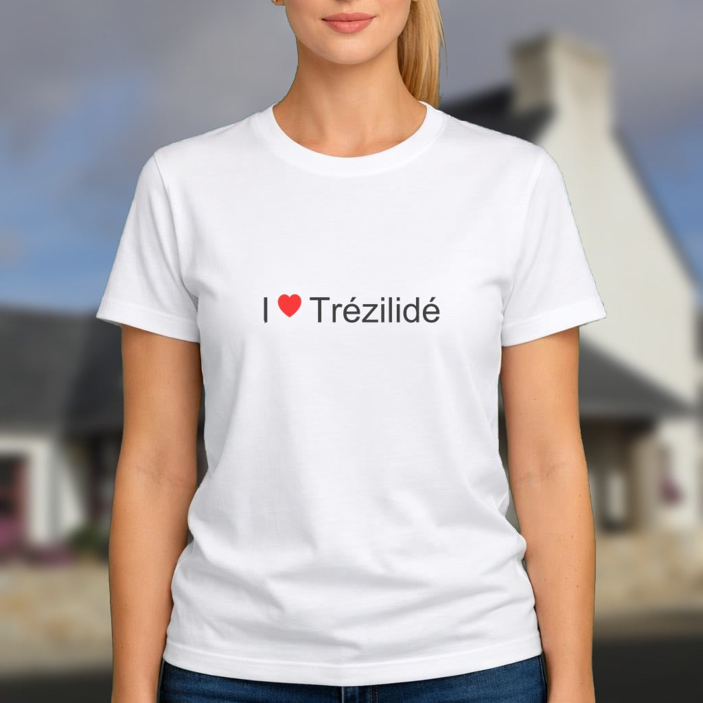 T-shirt I love trézilidé