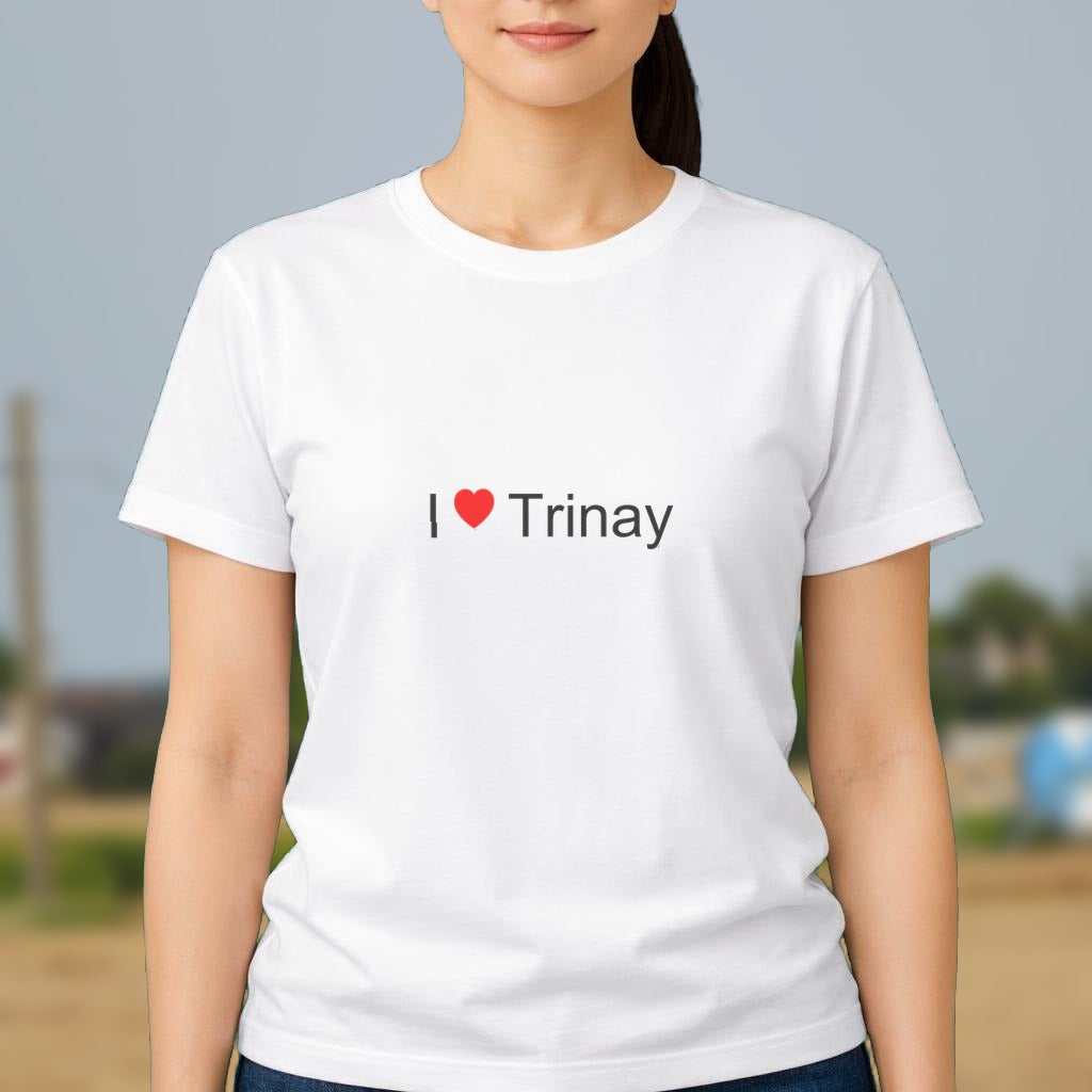 T-shirt I love trinay