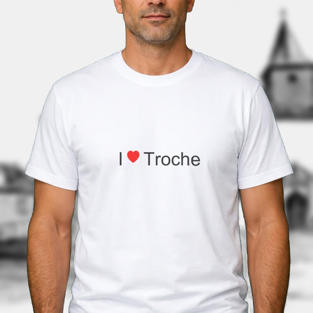 T-shirt I love troche