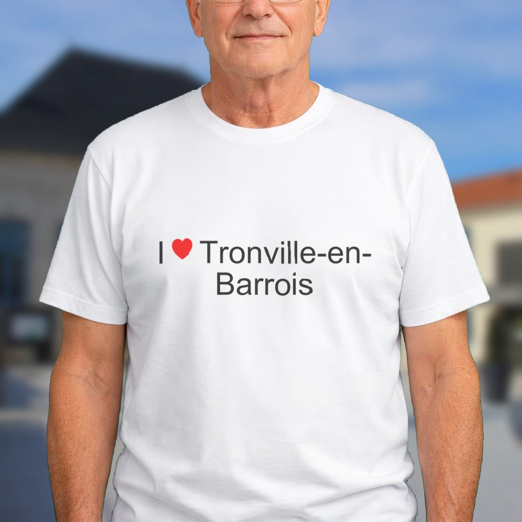 T-shirt I love tronville-en-barrois