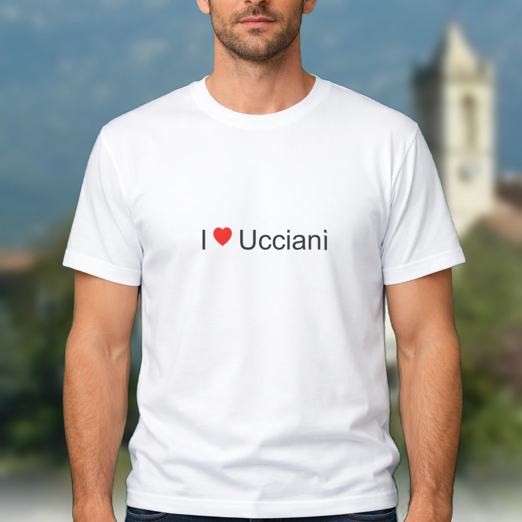 T-shirt I love ucciani
