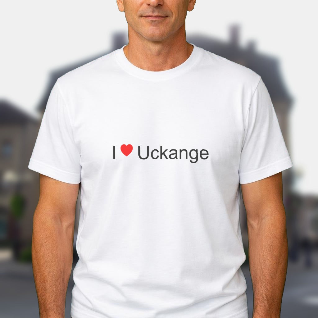 T-shirt I love uckange