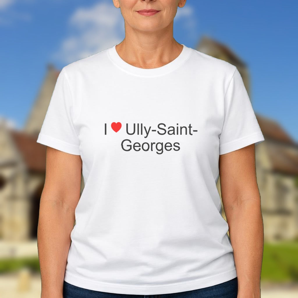 T-shirt I love ully-saint-georges