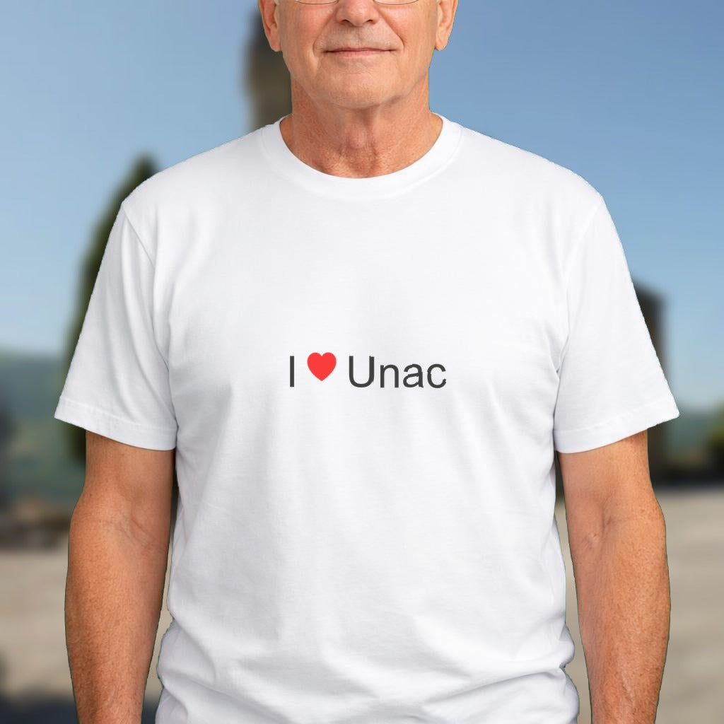 T-shirt I love unac