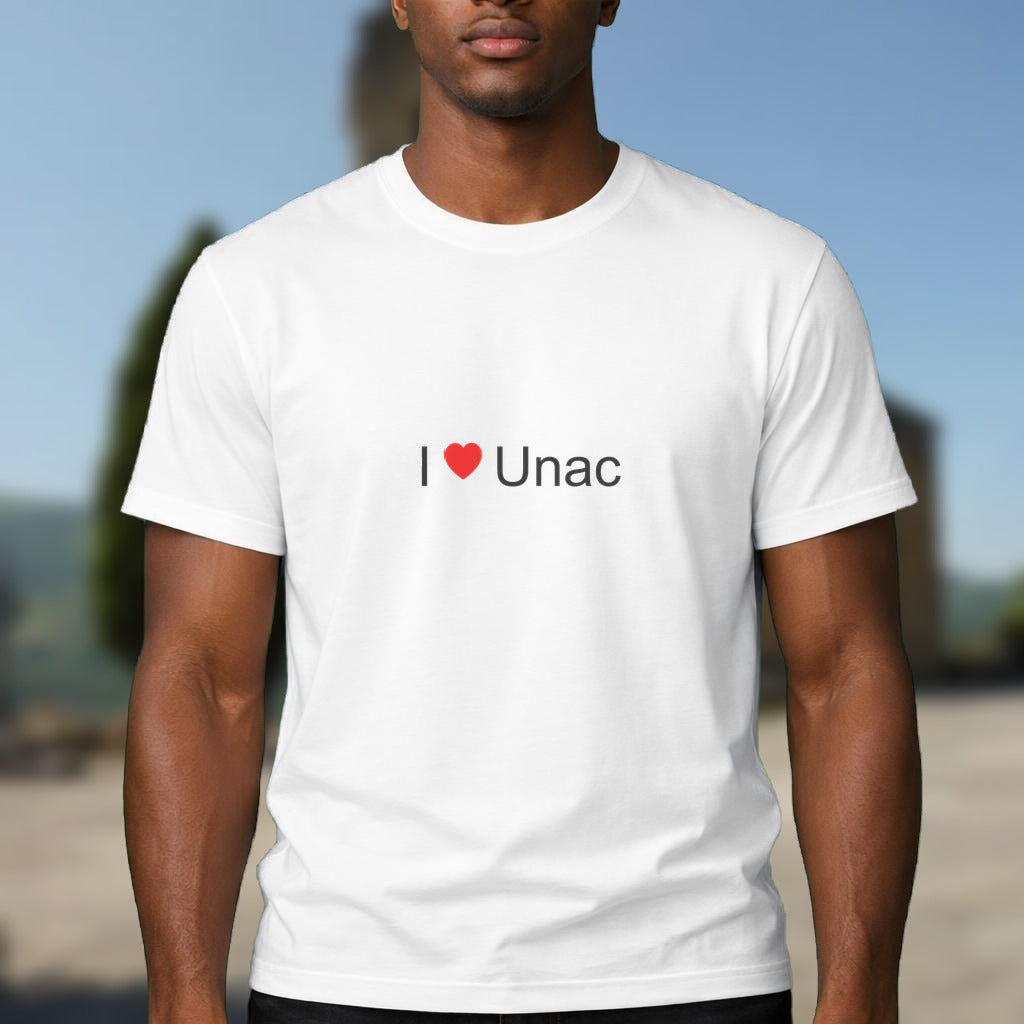 T-shirt I love unac