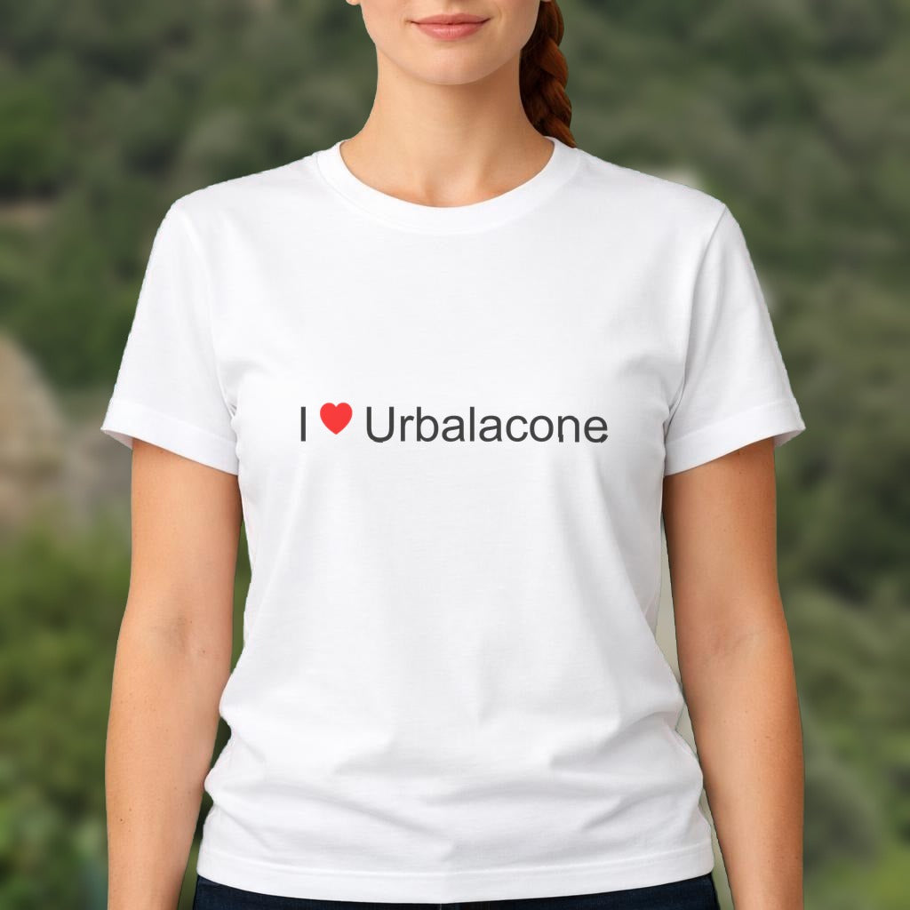 T-shirt I love urbalacone