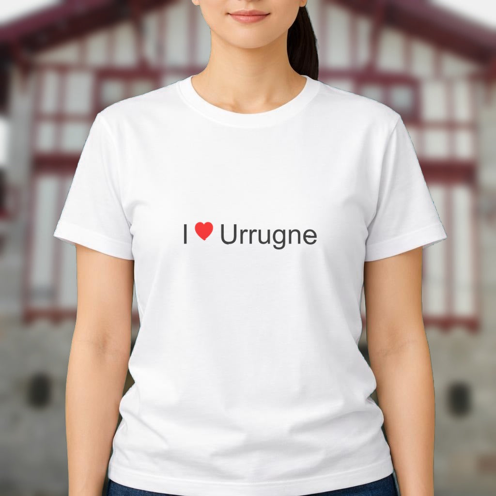 T-shirt I love urrugne