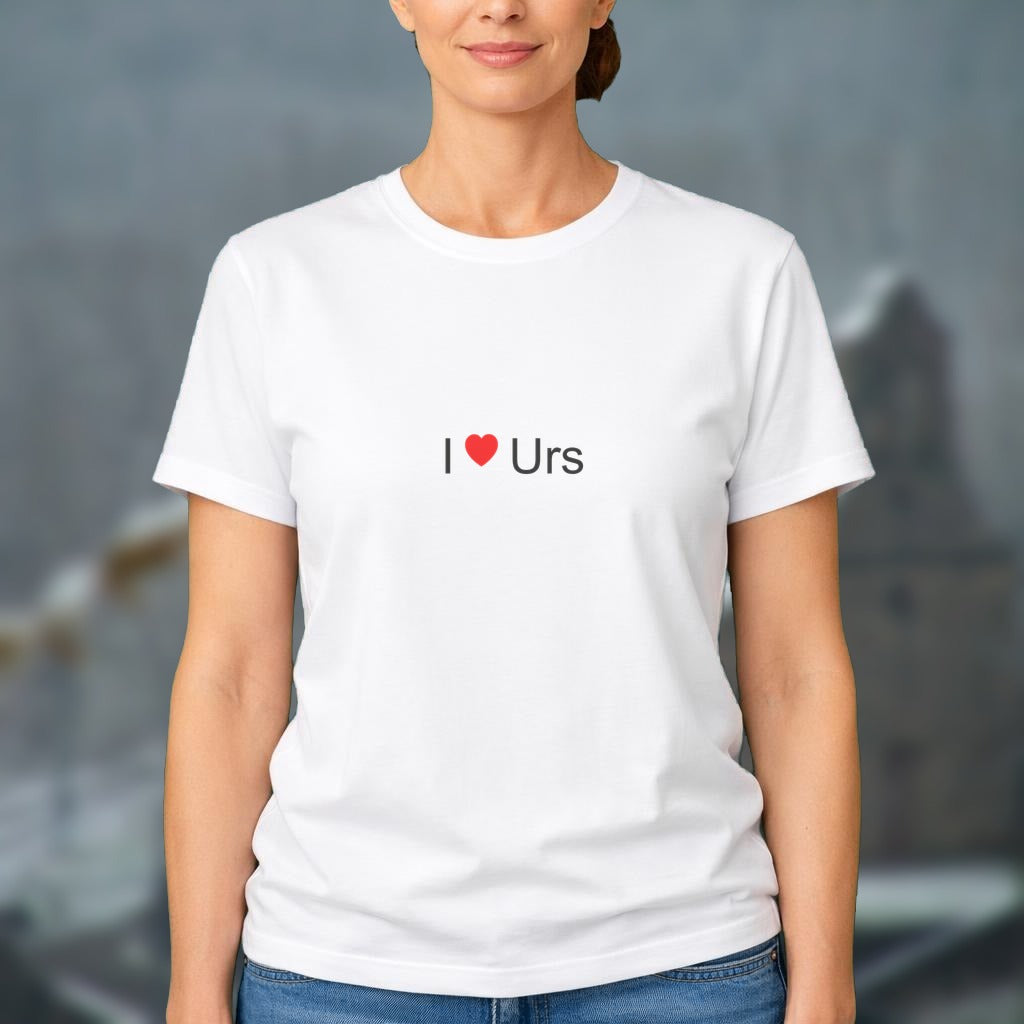 T-shirt I love urs