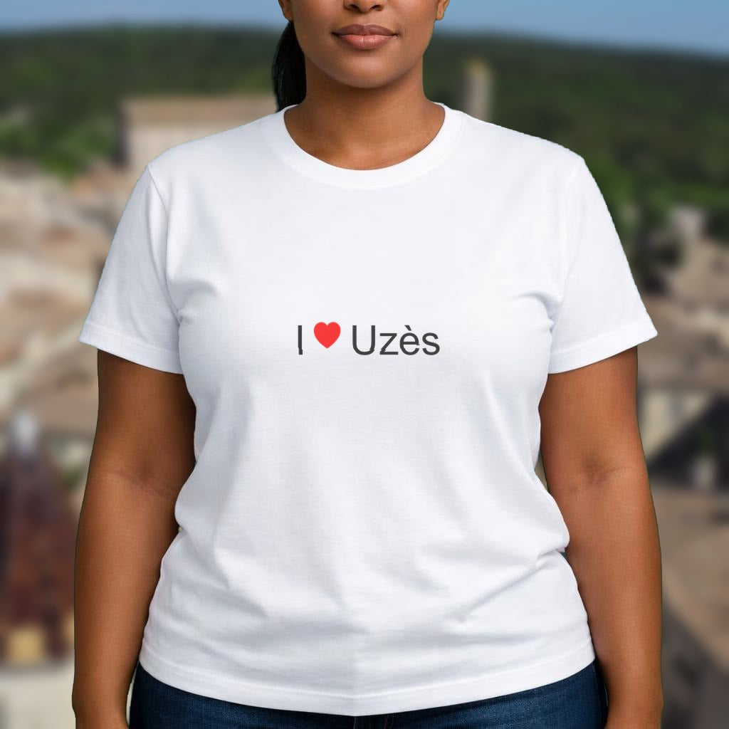 T-shirt I love uzès