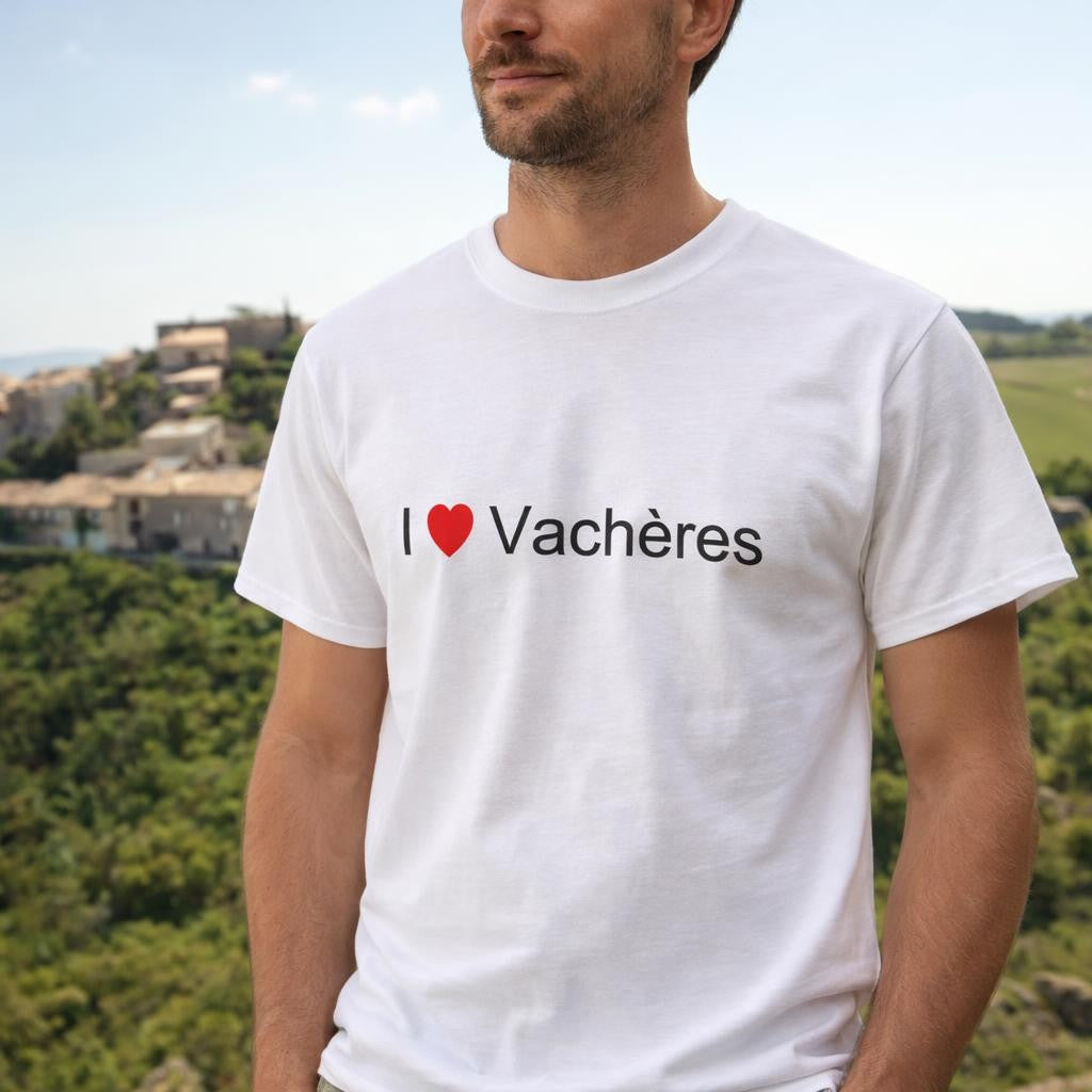 T-shirt I love vachères