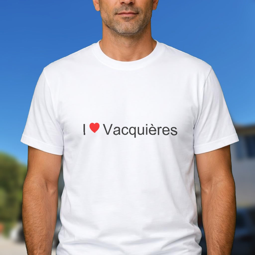 T-shirt I love vacquières