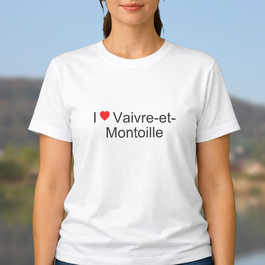 T-shirt I love vaivre-et-montoille
