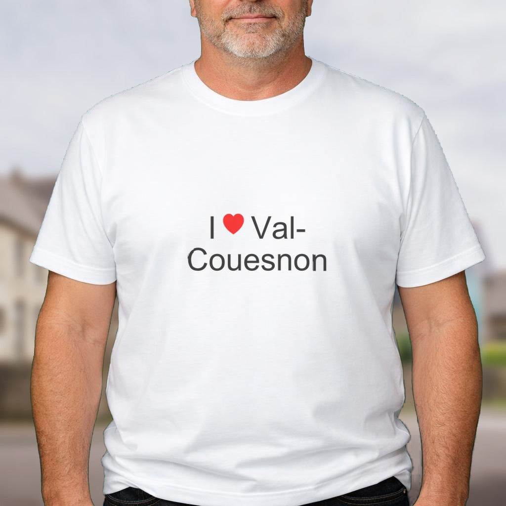 T-shirt I love val-couesnon