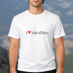T-shirt I love val-d'arc