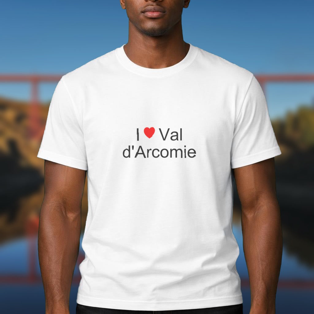 T-shirt I love val d'arcomie